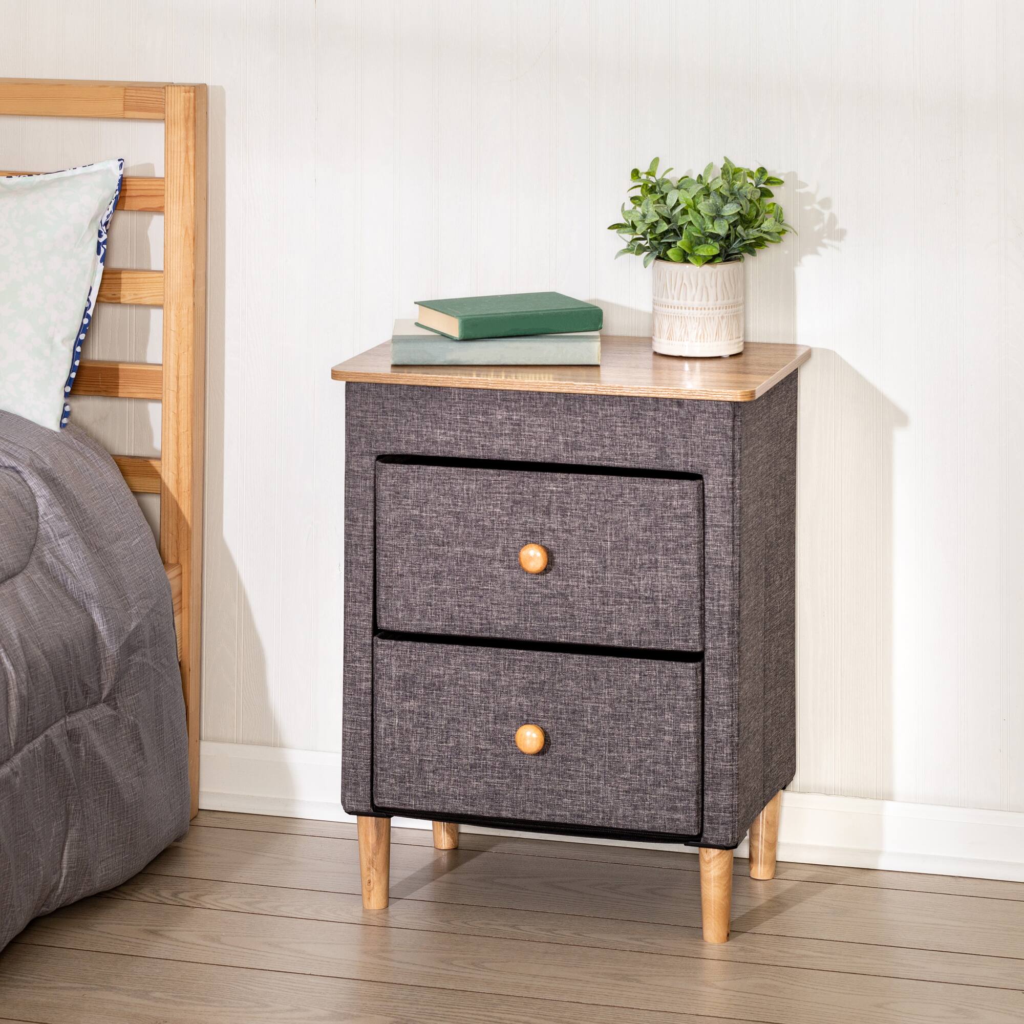 Honey Can Do 2 Drawer Fabric Storage Organizer